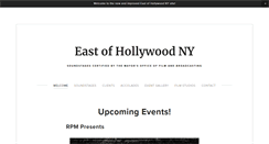 Desktop Screenshot of eastofhollywoodny.com